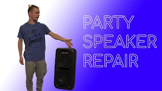 Sony GTK-XB7 Party Speaker No Power Repair