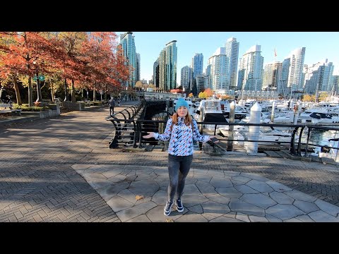Видео: ВЛОГ #99. Уезжаем из Сиэтла .. в Канаду! Ванкувер: природа, таможня, даунтаун, съемки фильма, рынок.