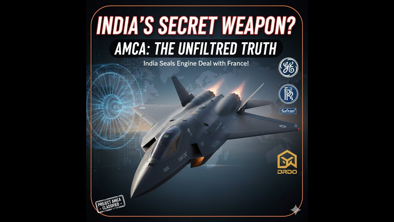INDIA'S SECRET WEAPON: The Unfiltered Truth About the AMCA Stealth Fighter