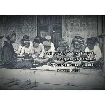 papatah sunda!! ngejo jeung ngaji kudu saimbang !
