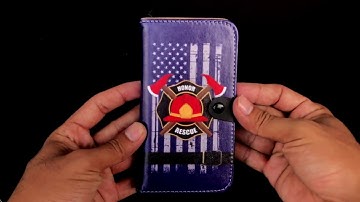 DIY - FIREMAN Wallet Phone Case