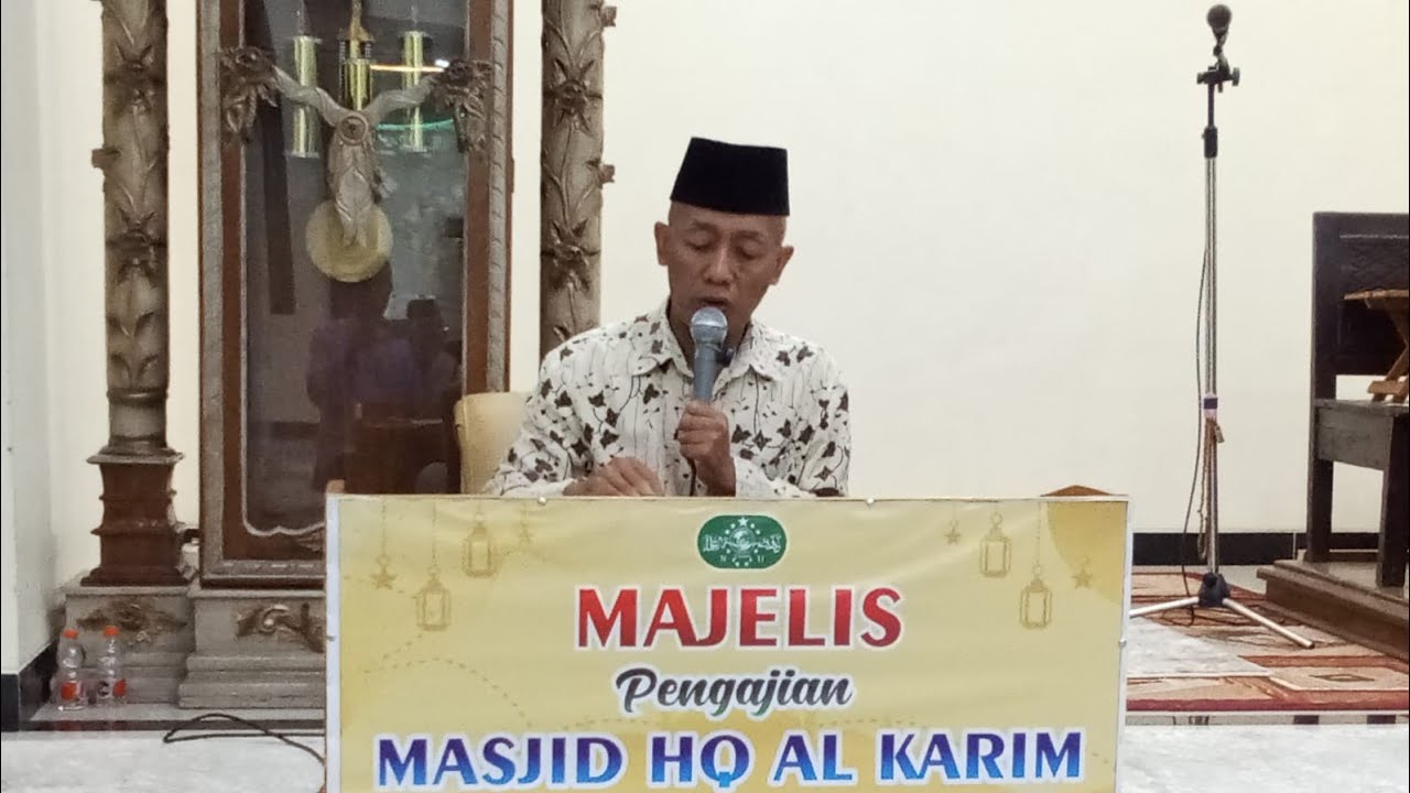 [𝐋𝐈𝐕𝐄]𝐀𝐛𝐚𝐡 𝐒𝐮𝐭𝐨𝐧𝐨,𝐒.𝐏𝐝𝐈 🕌𝗠𝗮𝘀𝗷𝗶𝗱 𝗛𝗶𝗱𝗮𝘆𝗮𝘁𝘂𝗹 𝗤𝘂𝗿'𝗮𝗻 𝗔𝐥 𝐊𝐚𝐫𝐢𝐦