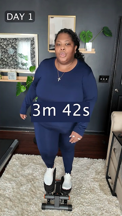 STEPPING EVERYDAY ON A MINI STEPPER UNTIL I REACH 30 MINUTES #ministepper #fitnesschallenge