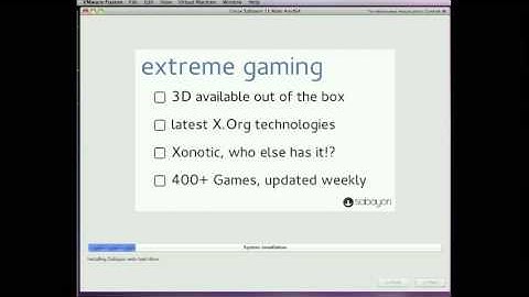 Installing Linux Sabayon 11 Mate on VMware Fusion 5