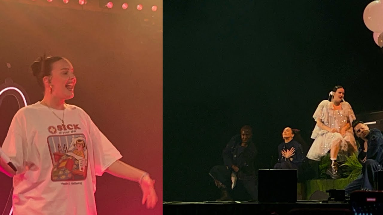 Anne-Marie singing Obsessed in Bristol vs Obsessed in Birmingham - YouTube