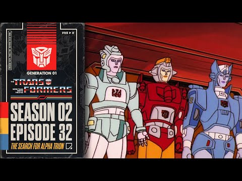 The Search for Alpha Trion | Transformers: Generation 1 | Season 2 | E32 | Hasbro Pulse