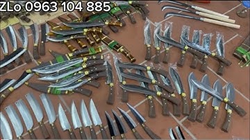 LÒ RÈN DAO P/S,,,RÈN THỦ CÔNG NHÍP CHUẨN,  DAO MÈO ,DAO BẾP, BÁC NÀO ĐẶT EM LÀM THEO MẪU…