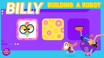 Billy building a robot Lingokids game|Boopanpankids