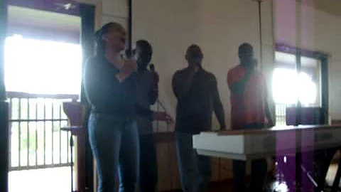 Deb Spence and the Wilson brothers