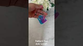 Father s Day Shrinky Dink Keychain