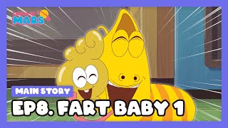 LARAVA IN MARS | 라바인마스 |#8 Fart baby1 방귀아기1 /animation/cartoon/만화/애니메이션