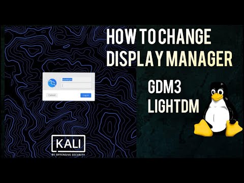 Como cambiar el display manager en linux | LightDM