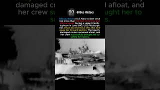 Warship vs 100-Foot Wave #shorts