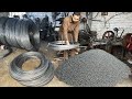 The MOST INSANE Machine That Turns Steel Wire into MILLIONS of Mini Screws