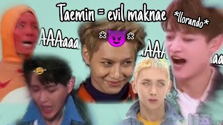 Taemin siendo el evil maknae por 11 minutos (ESP)