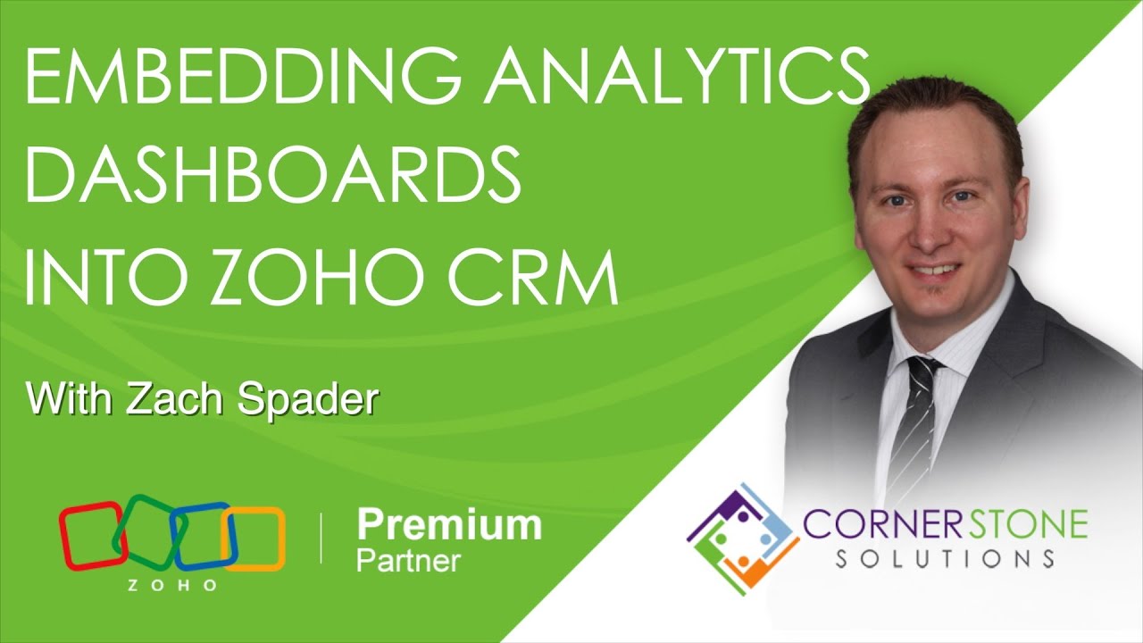 Embedded Analytics Dashboards in Zoho CRM - YouTube