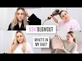 VLOG - Perfect Blowout, New Hair Products & What's In My Bag!