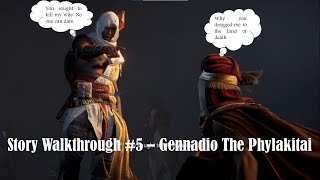 Assassins Creed Origins Story Mission Alexandria Gennadio The Phylakitai Walkthrough