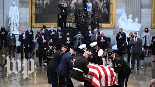 John Lewis makes his final journey to the U.S. Capitol