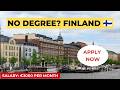 Finland Work Visa 2026 🇫🇮 | No Degree Jobs + €3000 Salary (Apply Now!)