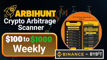 Arbihunt: Best Crypto Arbitrage Scanner – for $100 Daily Profit! #arbitrage #arbihunt