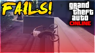 GTA 5 - SUPER AMAZING BMX FAILS! (GTA 5 Top 10 Fails)
