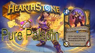 Hearthstone Gameplay - Pure Paladin 2.0 - Escape from the Violet Hold deck