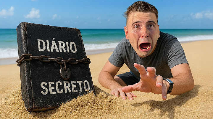 ENCONTREI UM DIÁRIO SECRETO ENTERRADO NA AREIA DA PRAIA!