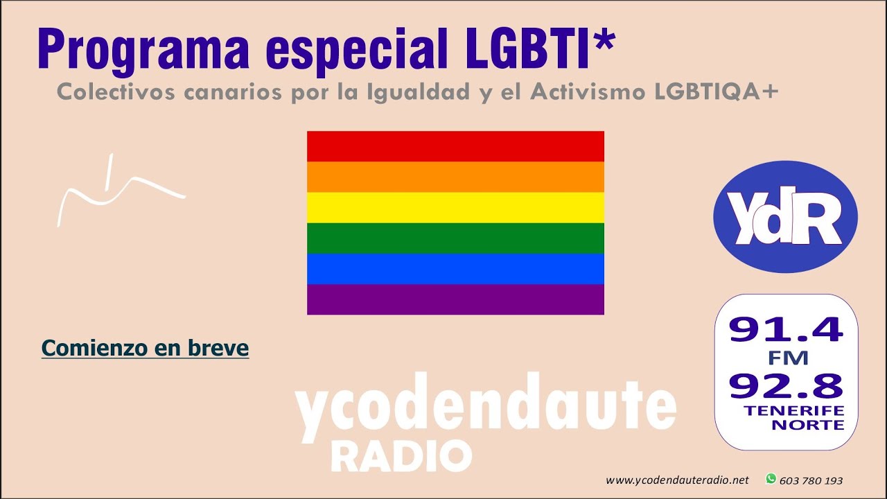 28.10.2025 / Programa LGBTIQA+ / Diversas... con Meritxell Salazar