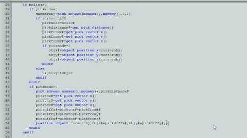 Darkbasic - Move object 3D problem