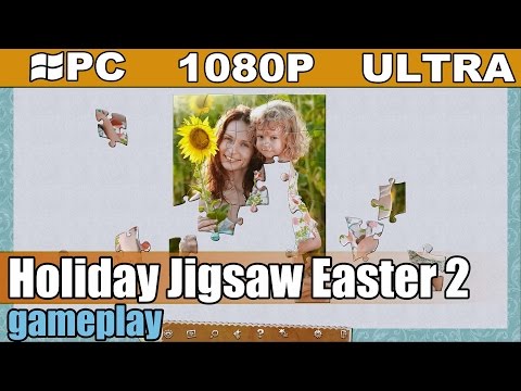 Holiday Jigsaw Easter 2 gameplay HD [PC - 1080p] - Jigsaw Puzzle