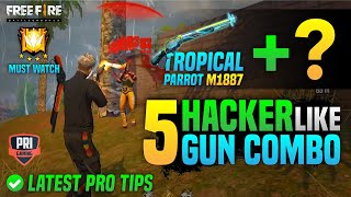 Best Gun Combination for Freefire After OB24 | Pri gaming Tips and Tricks