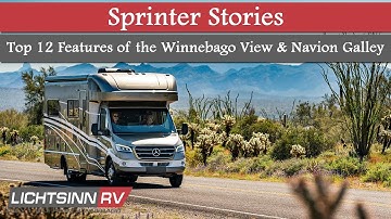 LichtsinnRV.com - Top 12 Features of the Winnebago View & Navion Galley