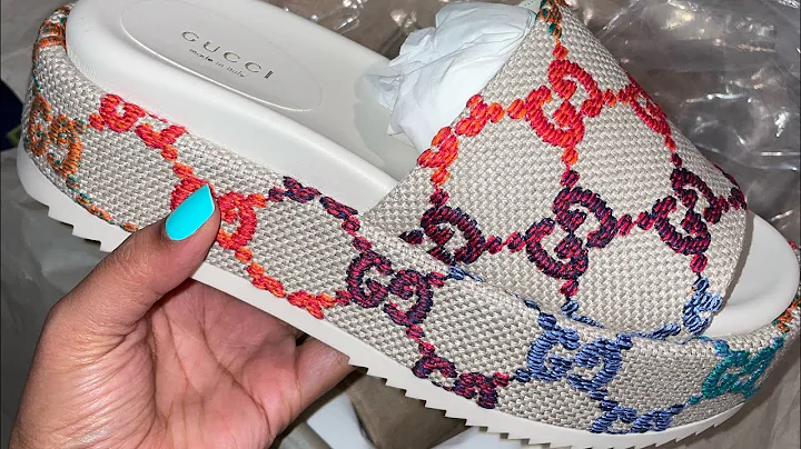Gucci Multi Color Platform Unboxing/Review