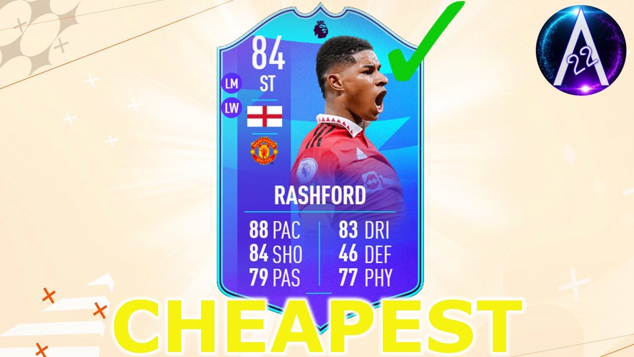 84 Marcus Rashford SBC Cheapest Solution!! #fifa23 - YouTube