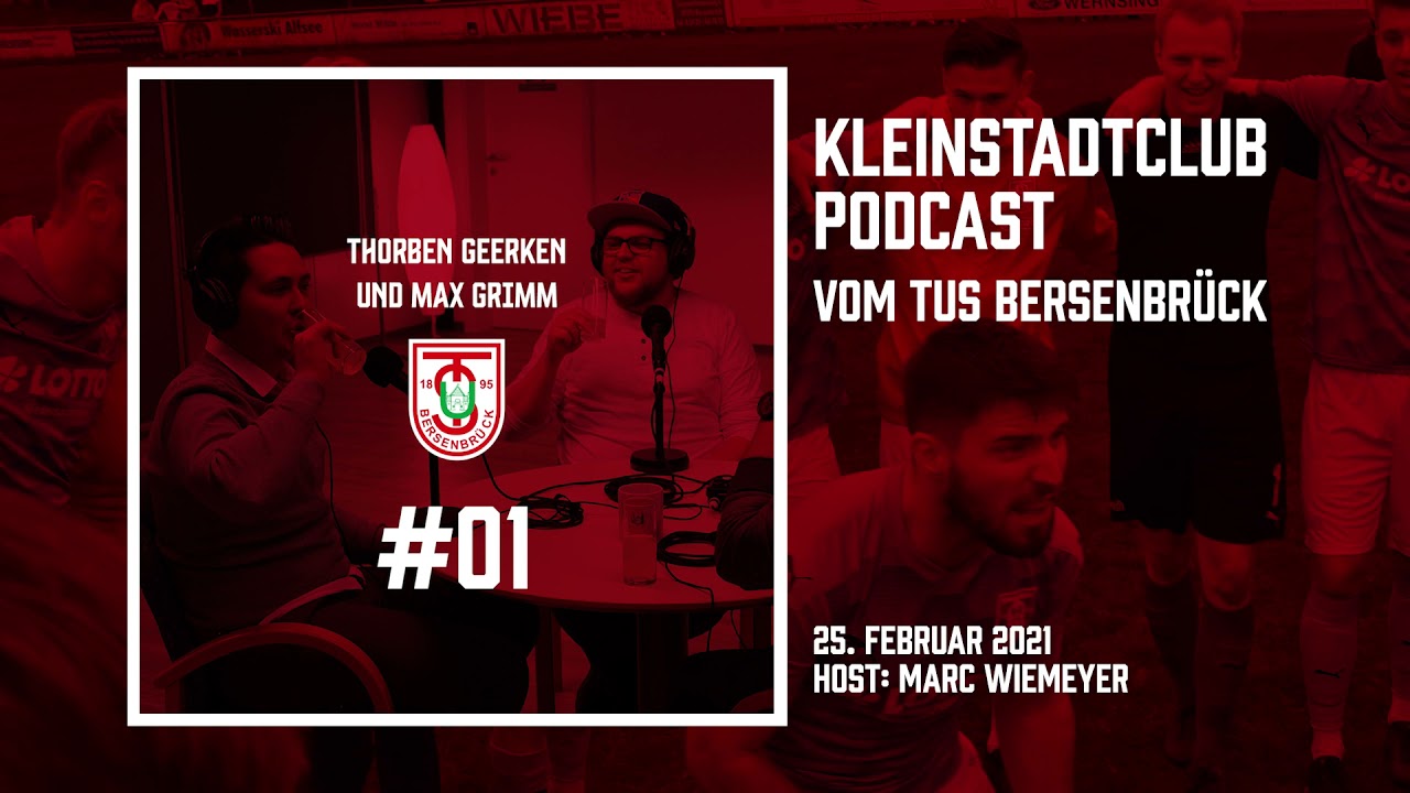 Kleinstadtclub-Podcast #01 🎙 Das sportliche Führungsduo: Thorben Geerken und Max Grimm zu Gast