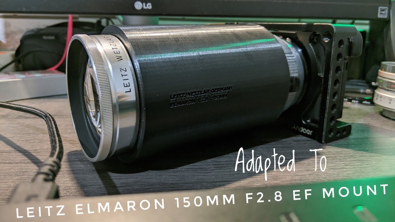 Leica Elmaron 150mm f2.8 Overview And How To Adapt (Canon EF Mount