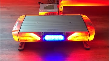 Whelen LFL Liberty Mini Lightbar - Pattern Demo