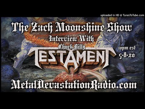 Testament - Interview 2020 - Chuck Billy - The Zach Moonshine Show