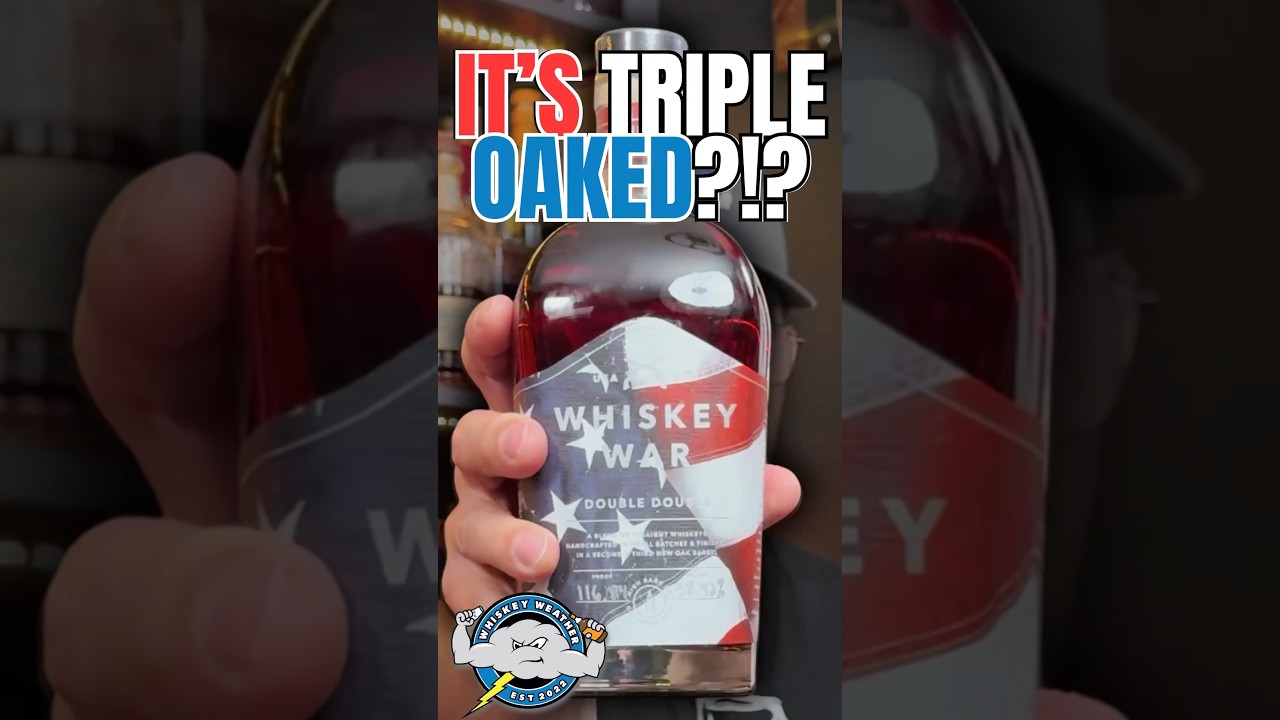 This Whiskey is TRIPLE OAKED?! But is it Good? #whiskey #usa #shorts