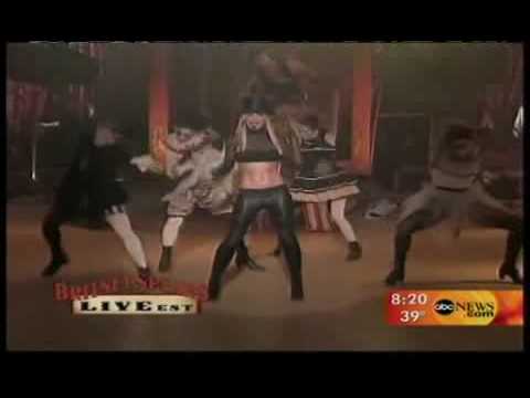 Britney Spears, Circus, Live On Good Morning America, December 2, 2008
