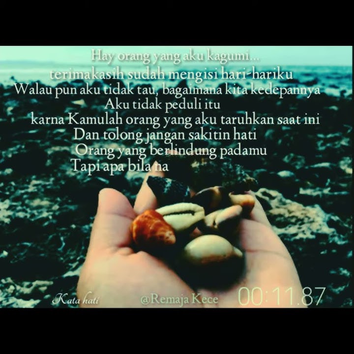 Terbaru, Kekinian instrumen kal ho na hoo dengan kata-kata bijak di dalamnya, bikin baper