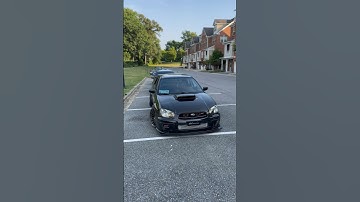 Subaru STi trying external mics! 🎧 #subaru #wrx #turbo #boost  #builtnotbought #shortsvideo #shorts