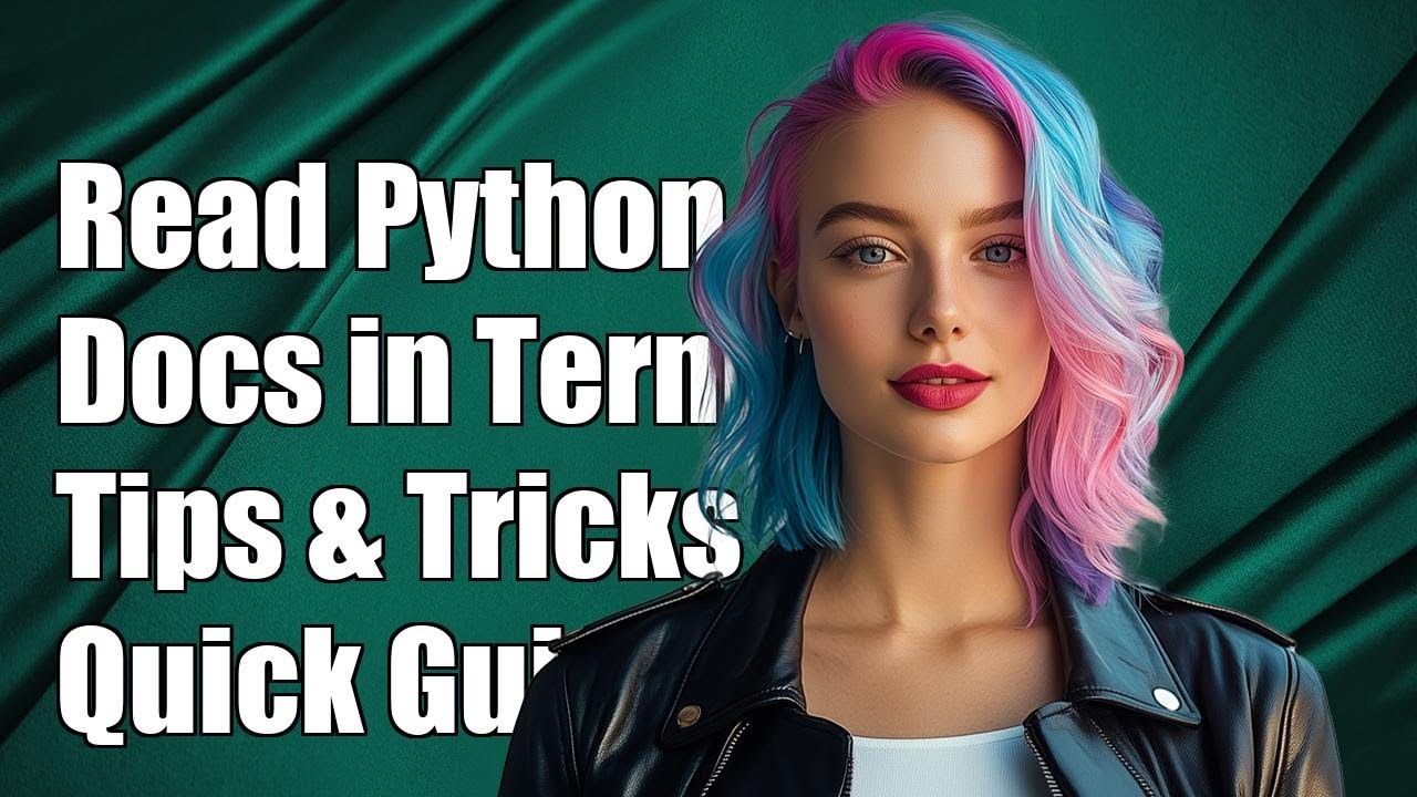 How to Read Python Documentation in Terminal: Tips and Tricks - YouTube