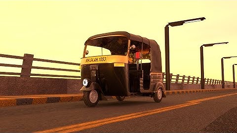 Auto Rickshaw #3dmodel #auto