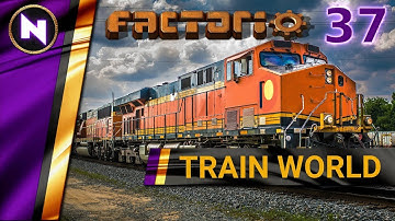 Factorio 0.17 Train World #37 AUTOMATIC REFUELING