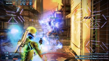 Mass Effect 3 : Firebase Ghost - Geth Platinum Challenge - Multiplayer Gameplay Playthrough