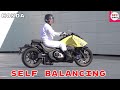 Self Balancing Honda Motorcycle Riding Assist Demo