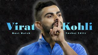 Virat Kohli Edit 🥶Goosebumps at end😮4K✨#viratkohli
