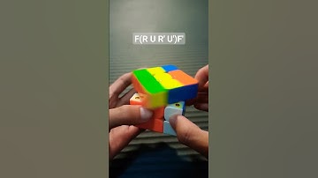 Easiest OLL Algorithms Part 57 | OLL 45 #cfop #rubik #speedcubing #oll #easy #tutorial #shorts